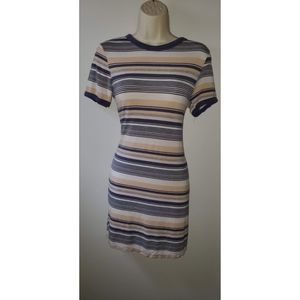 Women's crew neck t-shirt dress